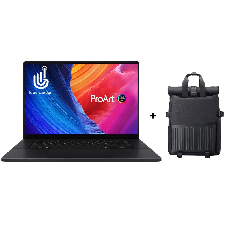 Asus Proart P16 |  16" Oled | Amd Ryzen Ai 9 | 32Gb Lpddr5 Ram | 1Tb Ssd | Rtx5070 8Gb | Black 1