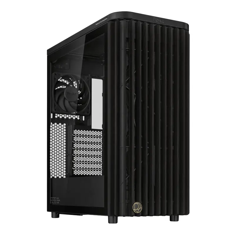 Asus Proart Pa401 Wood Edition Atx Chassis - Black 1