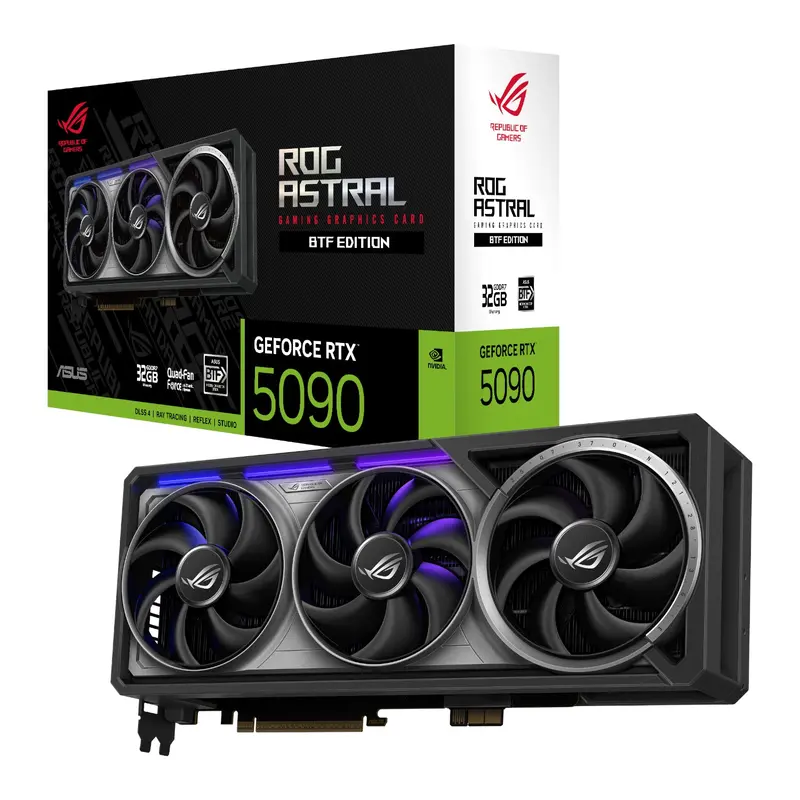 Asus Rog Astral Geforce Rtx 5090 32Gb Gddr7 Btf Edition Graphics Card 1