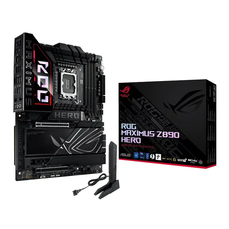Asus Rog Maximus Z890 Hero Intel Lga1851 Atx Gaming Motherboard 1