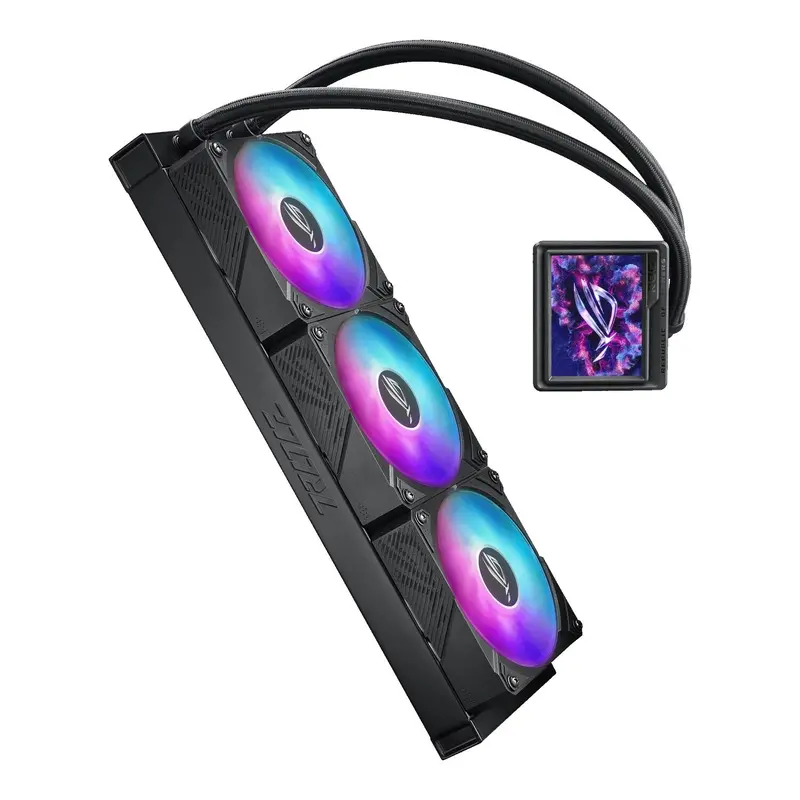 Asus Rog Ryujin Iii Argb Aio Liquid Cooler - 3.5" Lcd Display 2