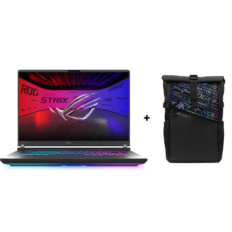 Asus | Rog Strix G16 | Intel Ultra 9 | 16" Wqxga | 32Gb Ram | 2Tb Ssd | Rtx 5080 16Gb - Eclipse Gray 1