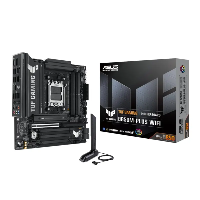 Asus Tuf Gaming B850m-Plus Wifi Am5 Micro Atx Gaming Motherboard 1