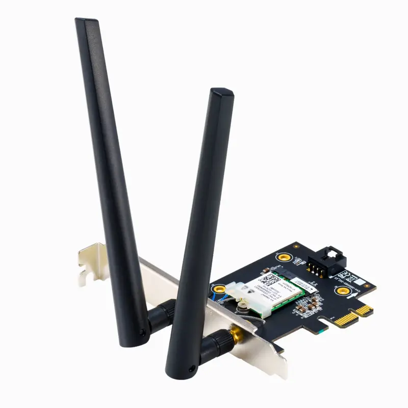 Asus  Wi-Fi 7 Tri-Band Pcie Wireless Adapter With Bluetooth 5.4 – Black 1