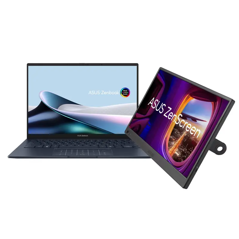 Asus | Zenbook 14 Ai Oled | Intel Ultra 9 | 14" Touch Oled | 32Gb Ram | 1Tb Ssd + Free Asus Zenscreen Portable Monitor 1