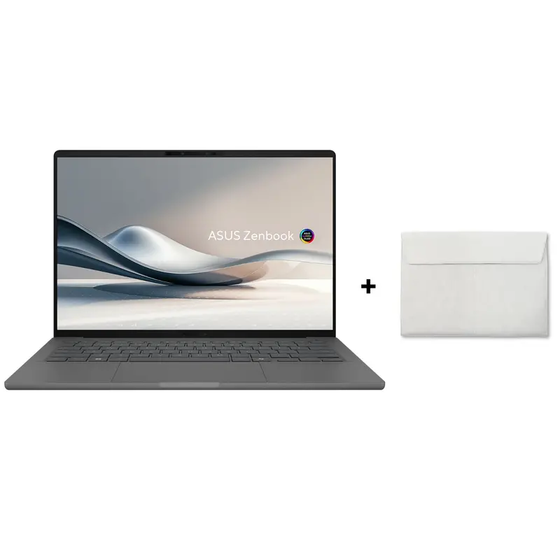 Asus | Zenbook 14 | Snapdragon | 14" Oled | 16Gb Ram | 1Tb Ssd - Iceland Gray 2