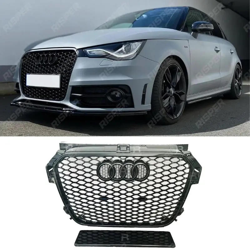 Audi A1/S1 2010-2014 8P Rs1 Style Gloss Black Honeycomb Grille 1