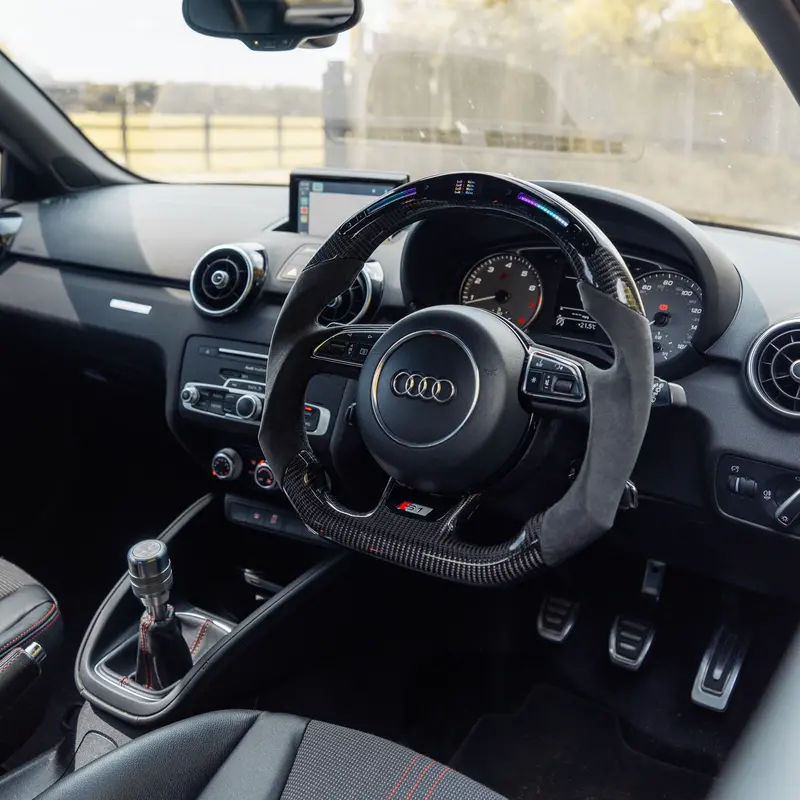 Audi A1 & S1 Carbon Fibre & Galaxy Led Steering Wheel By Ohc (2014-2018) 2