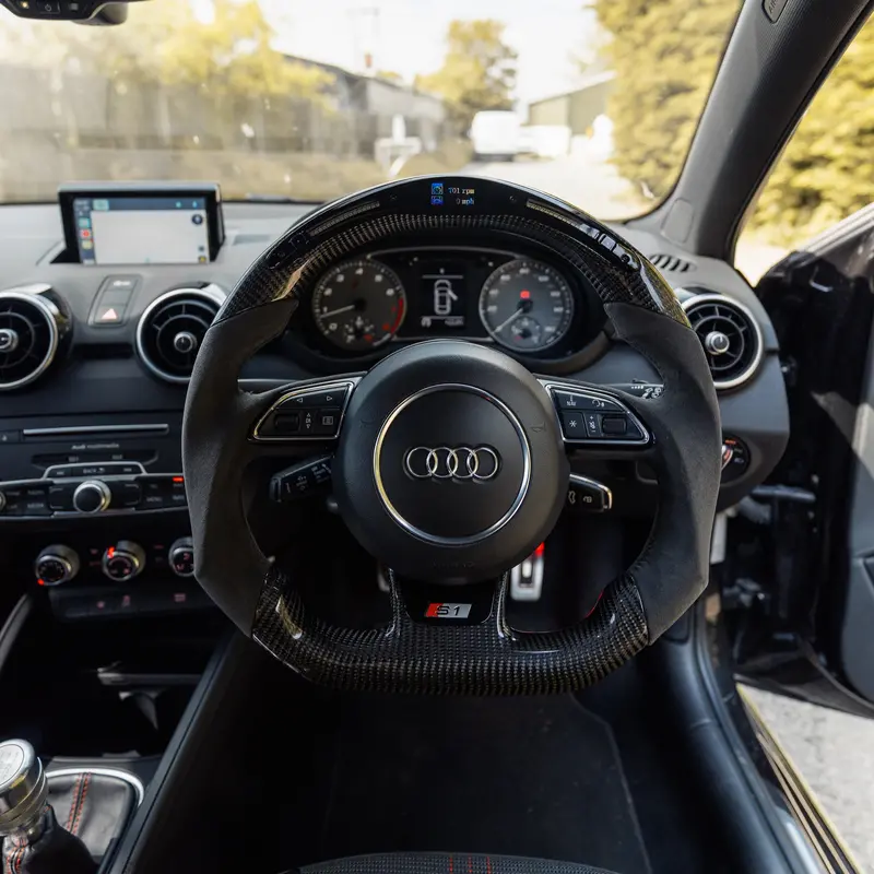 Audi A1 & S1 Carbon Fibre & Galaxy Led Steering Wheel By Ohc (2014-2018) 4