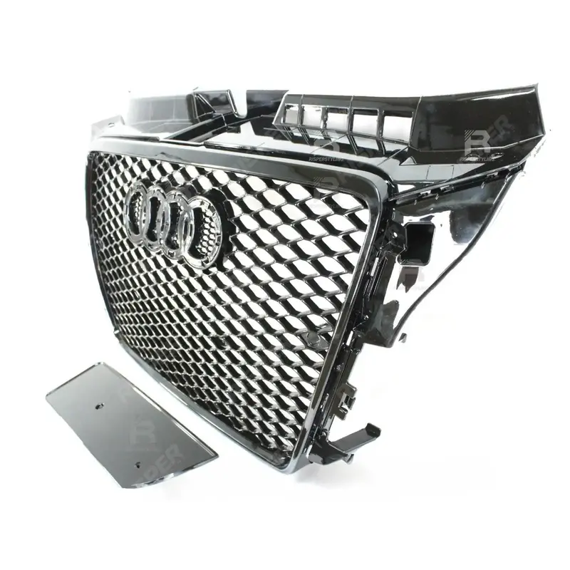 Audi A3/S3 8P 2008-2012 Rs3 Style Gloss Black Honeycomb Grill 2