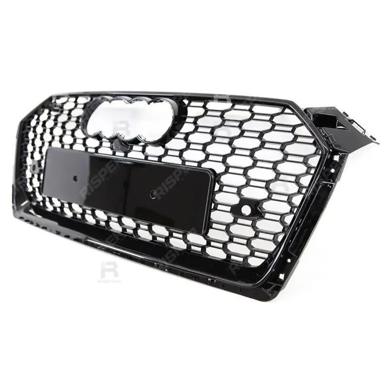 Audi A5 / S5 B9 (8W6) 2016-2019 Gloss Black Rs5 Style Honeycomb Grill 2