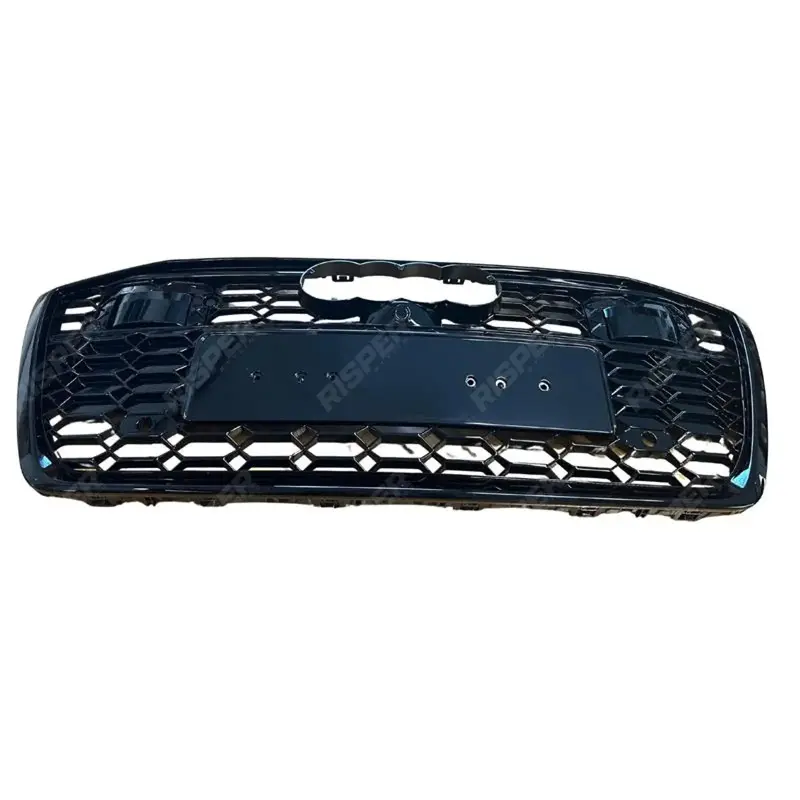 Audi A6 / S6 C8 2019+ Gloss Black Rs6 Style Honeycomb Grill Fits With Acc And Without 2