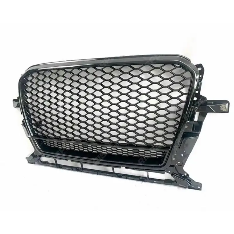 Audi Q5 2013-2015 Gloss Black 'Rsq5 Style' Honeycomb Grill 2