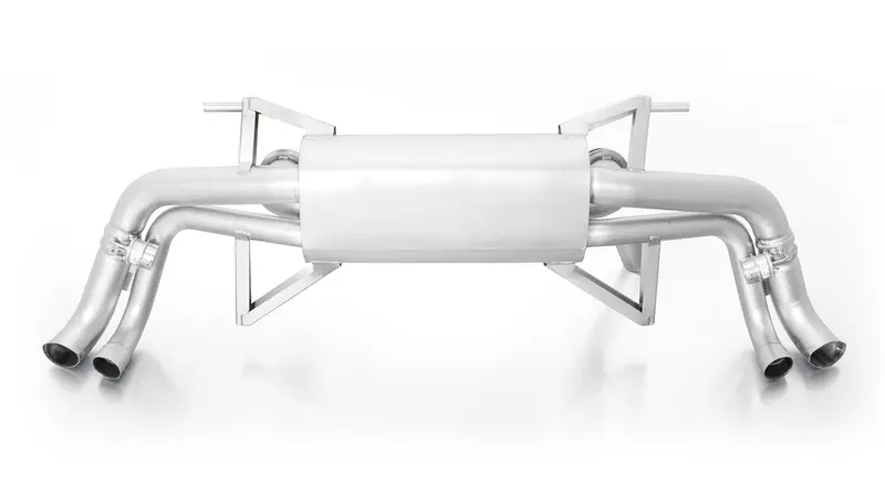 Audi R8 4S & 4S Facelift Racing Axle-Back Exhaust System By Remus 1