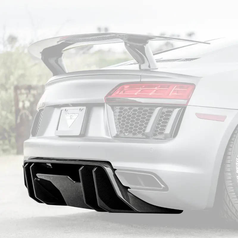 Audi R8 Carbon Fiber Rear Diffuser By Vorsteiner 2