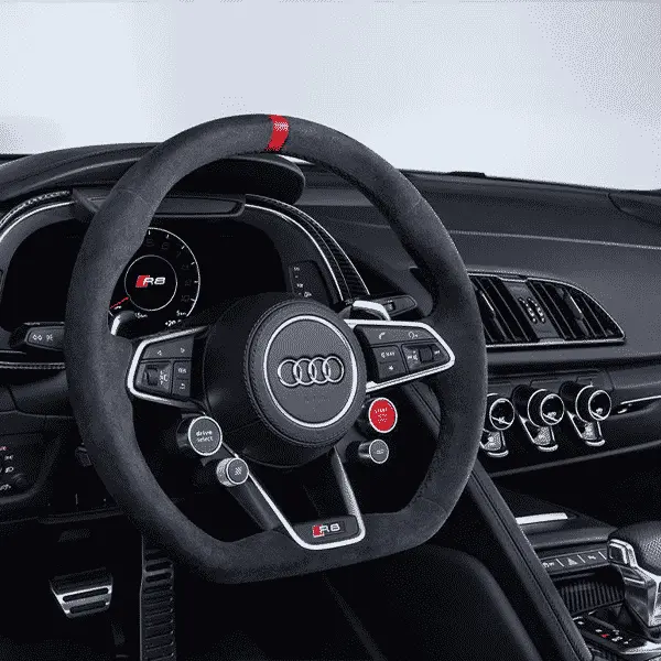 Audi R8 Gen 2 4S & Audi Tt / Ttrs Full Alcantara Steering Wheel By Ohc (2015+) 1