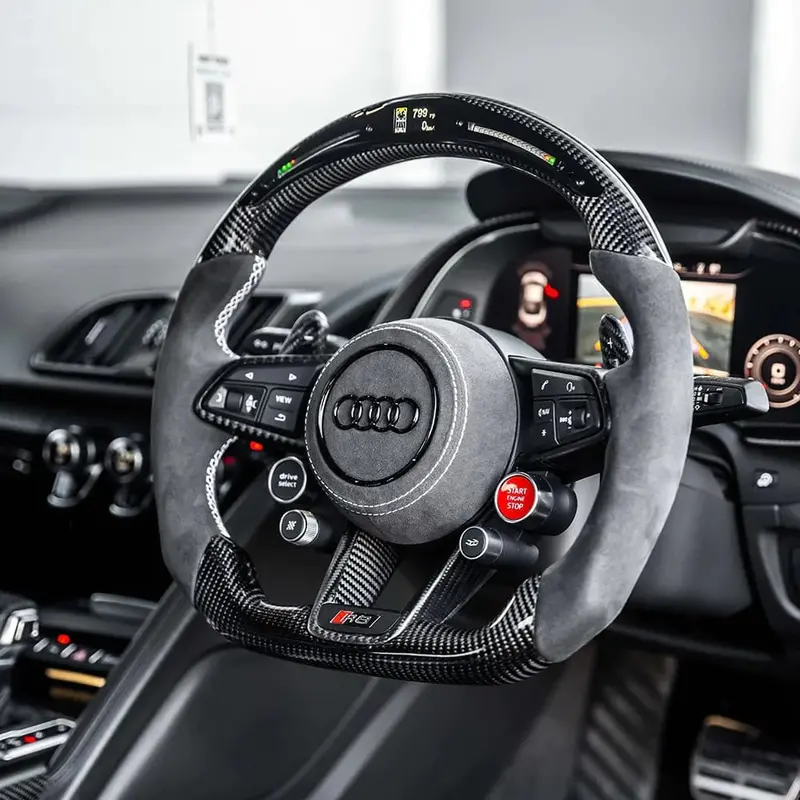 Audi R8 Gen 2 4S & Audi Tt / Ttrs Led Race Display Custom Steering Wheel By Ohc (2015+) 2