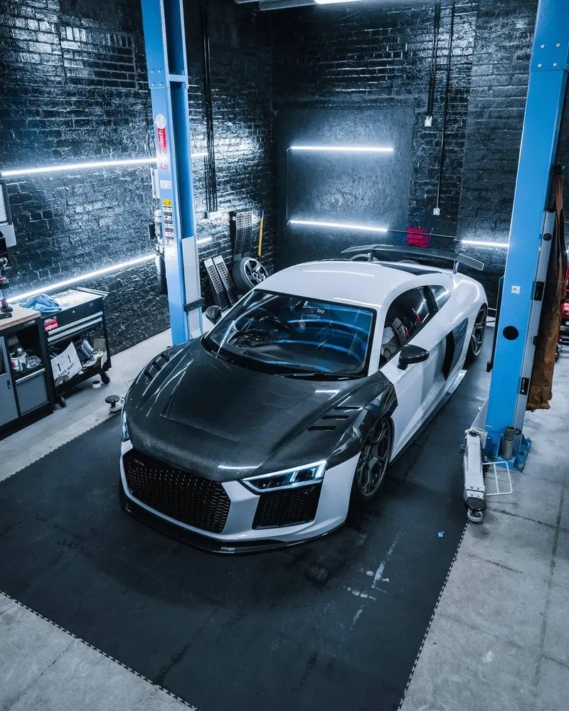 Audi R8 Gen 2 4S Carbon Fibre Competition Front Bonnet 2