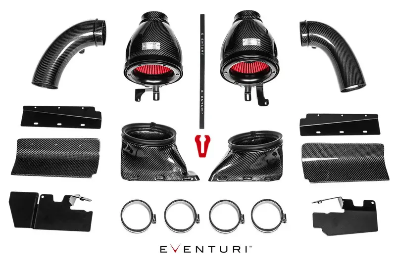 Audi Rs4 & Rs5 B8 Eventuri Carbon Fibre Intake System 1