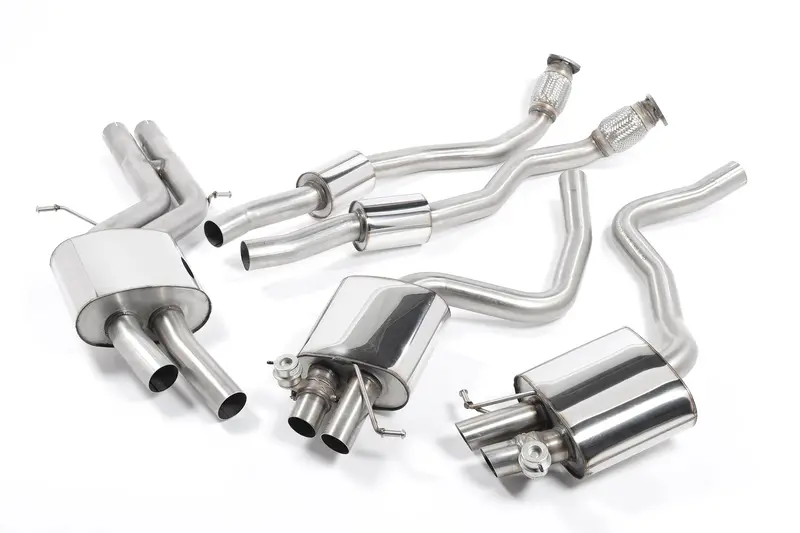 Audi Rs5 B8.5 Cat-Back Resonated Exhaust System By Milltek Sport (2010-2015) 1