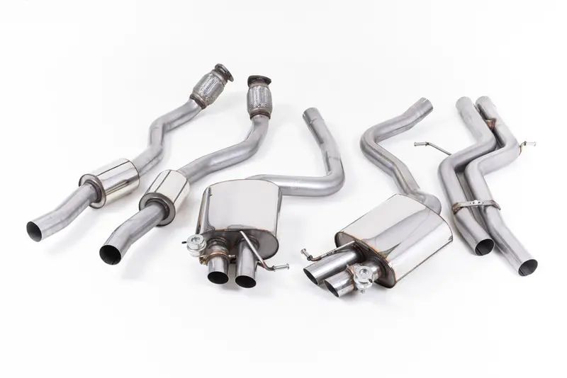 Audi Rs5 B8.5 Cat-Back Resonated Exhaust System By Milltek Sport (2010-2015) 2