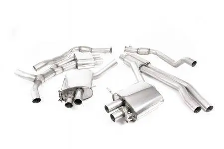 Audi Rs5 B9 Cat-Back Resonated Exhaust System By Milltek Sport (2017+) 1