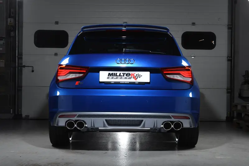 Audi S1 Cat-Back Exhaust System By Milltek Sport (2014-2018) 2