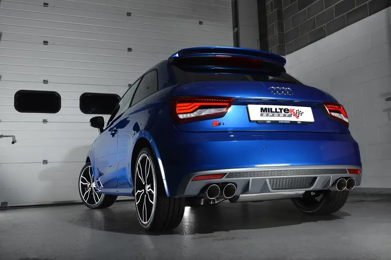 Audi S1 Cat-Back Exhaust System By Milltek Sport (2014-2018) 3