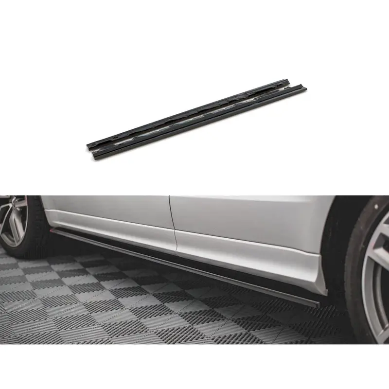 Audi Sq5 Mk1 (8R) 2012-2017 - Maxton Side Skirt Splitters - Gloss Black 1