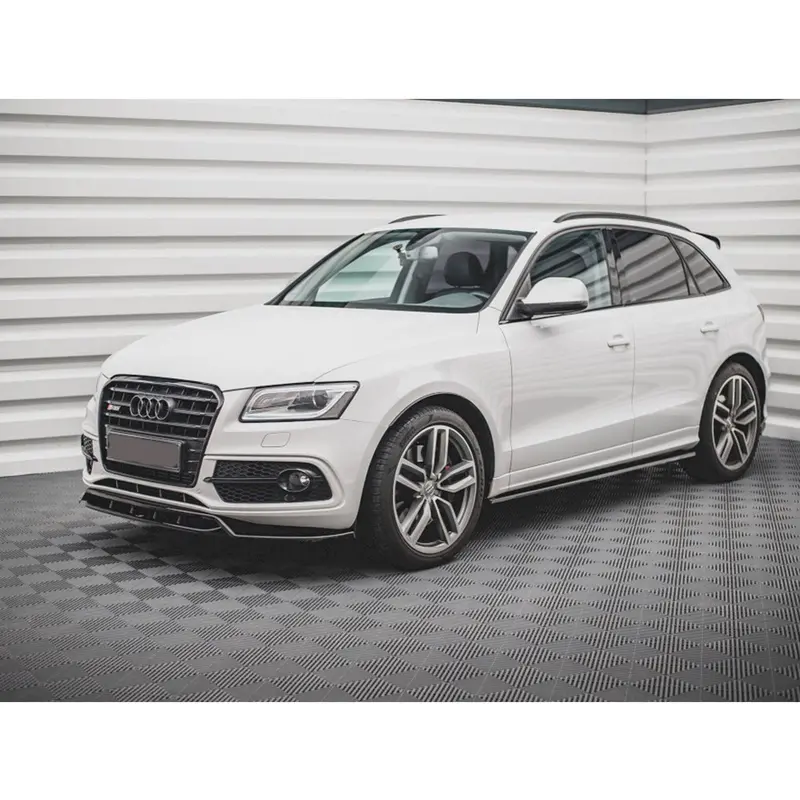 Audi Sq5 Mk1 (8R) 2012-2017 - Maxton Side Skirt Splitters - Gloss Black 2