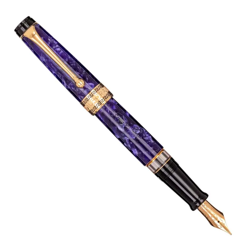 Aurora Optima Viola Fountain Pen 1