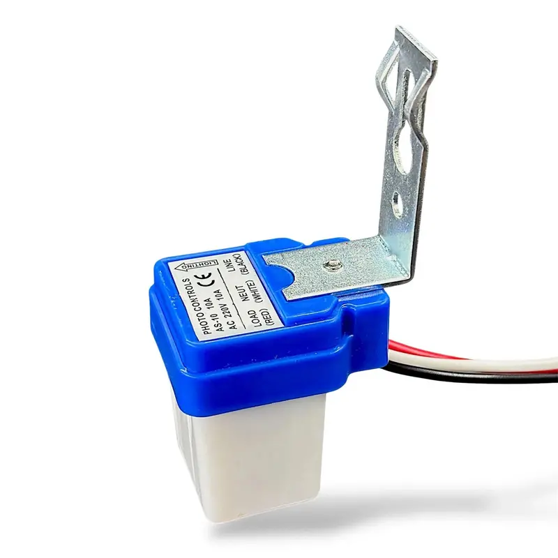 Auto Day Night On Off Photocell Sensor For Street Light Waterproof Ac 220V 10A | Ldr Photocell Automatic Street Light Switch For Outdoor Lighting 1