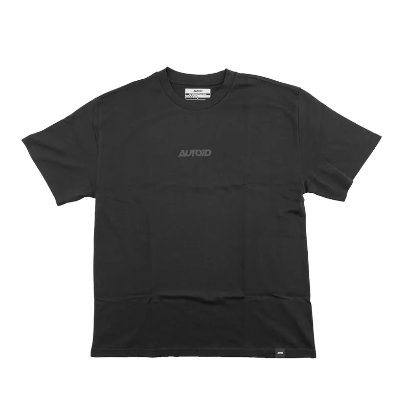 Autoid Heavy Logo Tee - Black Out 1