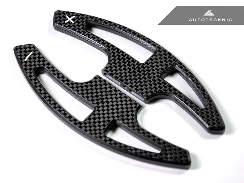 Autotecknic Carbon Fiber Competition Shift Levers (Paddles) - Bmw E9x M3 | E70 X5m | E71 X6m M-Dct 2