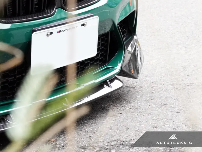 Autotecknic Dry Carbon Fiber Center Front Lip Bmw F87 M2 Competition 2