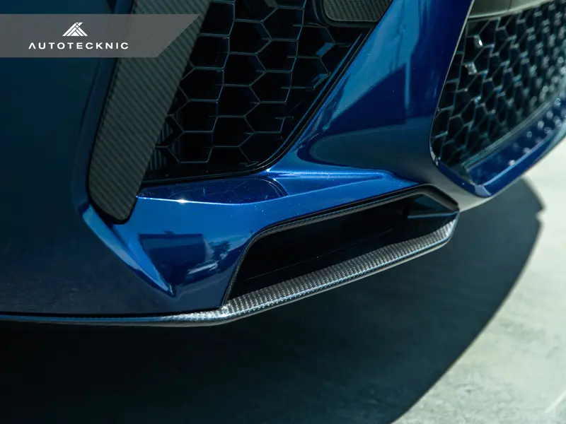 Autotecknic Dry Carbon Fiber Splitter Set Bmw F95 X5m 2