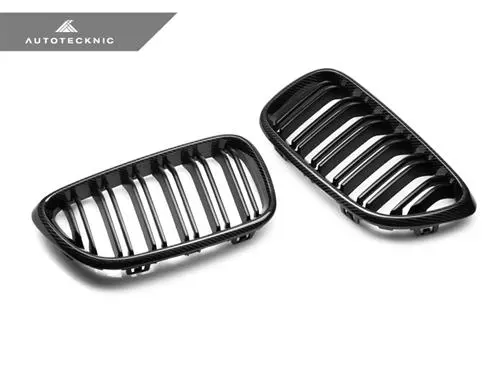 Autotecknic Dual Slats Carbon Fiber Front Grille F22 2-Series | F87 M2 2