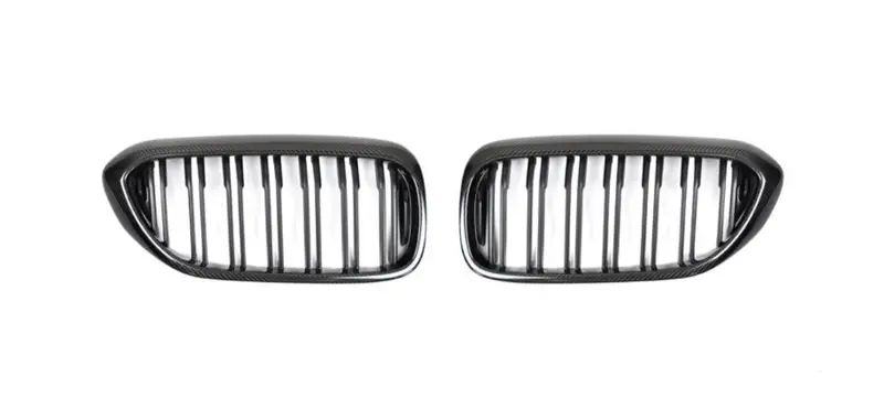 Autotecknic Dual Slats Carbon Fiber Front Grille G30 5-Series 1