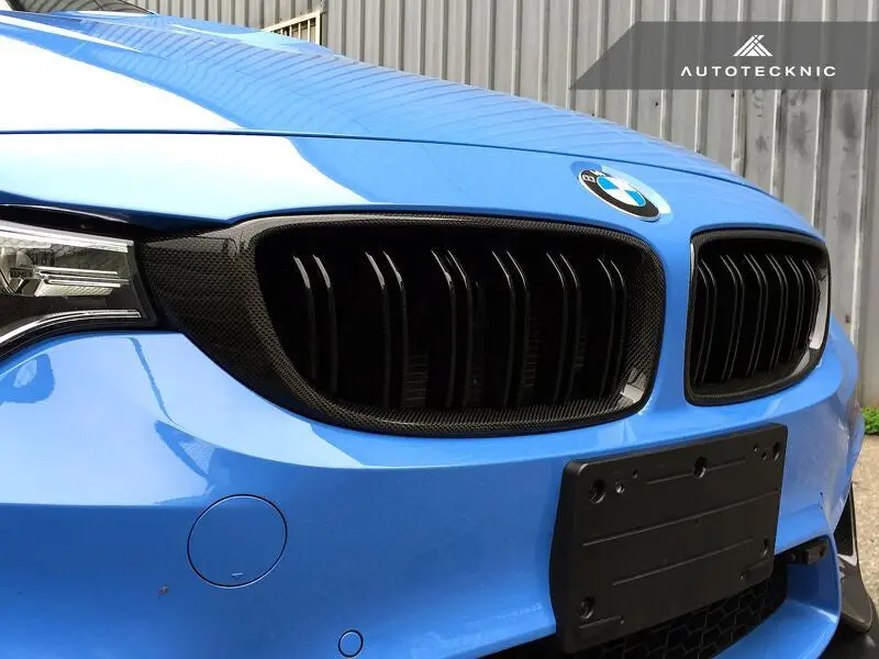 Autotecknic Dual-Slats Carbon Fiber Front Grille Set - F32/ F36 4-Series | F80 M3 | F82 M4 2