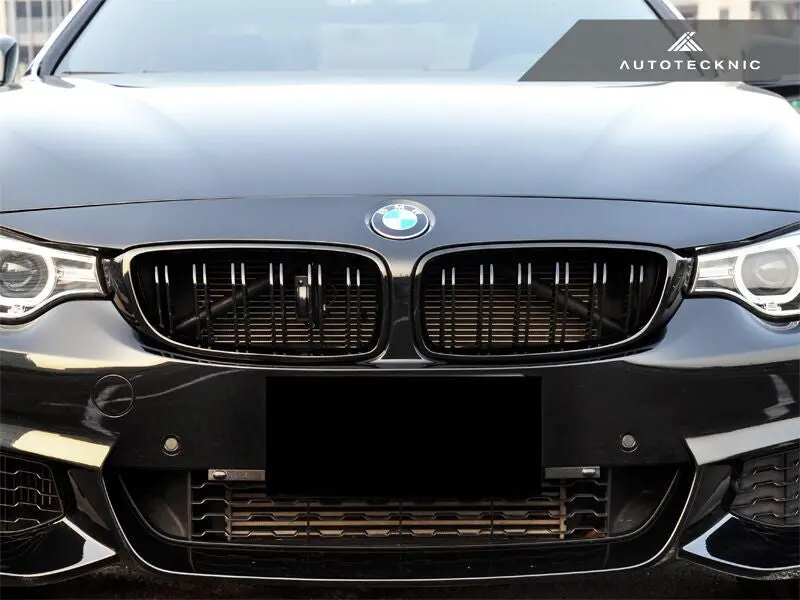 Autotecknic Dual-Slats Gloss Black Front Grille Set - F32/ F36 4-Series | F80 M3 | F82 M4 2