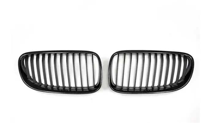 Autotecknic Replacement Carbon Fiber Front Grilles Bmw E92 Coupe / E93 Cabrio | 3 Series Lci 1