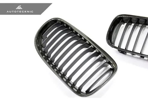Autotecknic Replacement Carbon Fiber Front Grilles Bmw E92/ E93 3-Series Coupe/ Cabrio (Including E9x M3) 2