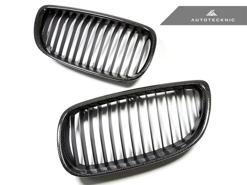 Autotecknic Replacement Carbon Fiber Front Grilles Bmw E92/ E93 3-Series Coupe/ Cabrio (Including E9x M3) 2