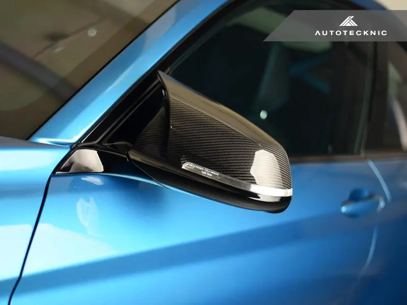 Autotecknic Replacement Version Ii M-Inspired Dry Carbon Mirror Covers - F22 2-Series | F30 3-Series | F32/ F36 4-Series | F87 M2 4
