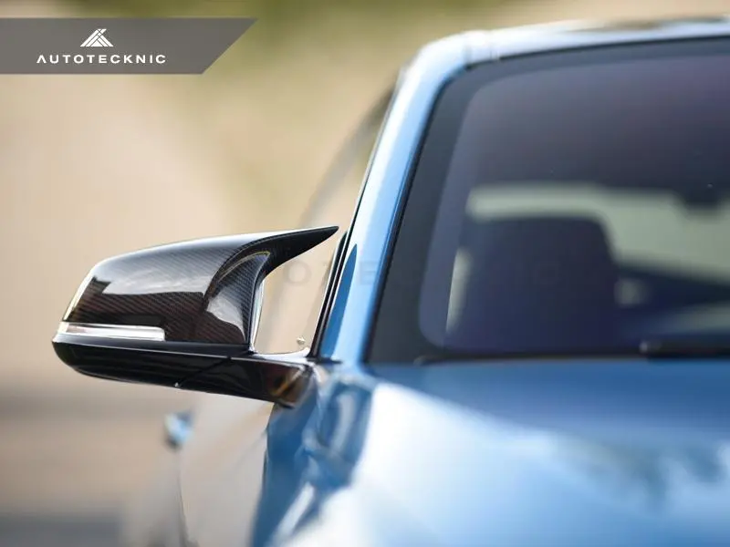 Autotecknic Replacement Version Ii M-Inspired Dry Carbon Mirror Covers - F22 2-Series | F30 3-Series | F32/ F36 4-Series | F87 M2 5