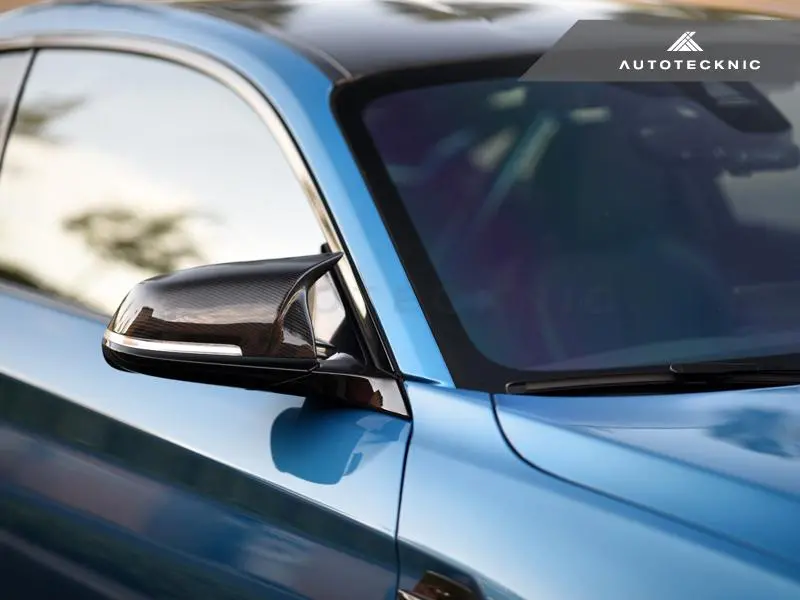Autotecknic Replacement Version Ii M-Inspired Dry Carbon Mirror Covers - F22 2-Series | F30 3-Series | F32/ F36 4-Series | F87 M2 6