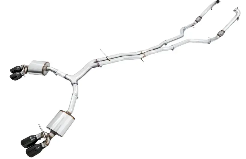 Awe Tuning Touring Edition Exhaust Non-Resonated 2018-2024 Audi S5 Sportback (B9) 2