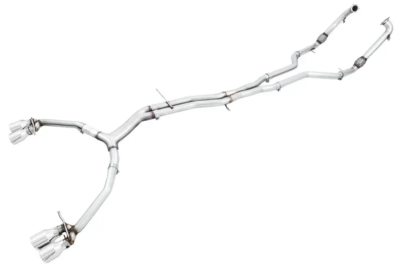 Awe Tuning Track Edition Exhaust Non-Resonated 2018-2024 Audi S5 Sportback (B9) 1