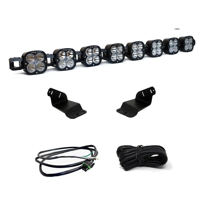 Baja Designs 2021+ Ford Bronco / 2022+ Bronco Raptor Roof Light Bar Kit 8 Xl Linkable W/Upfitter 1