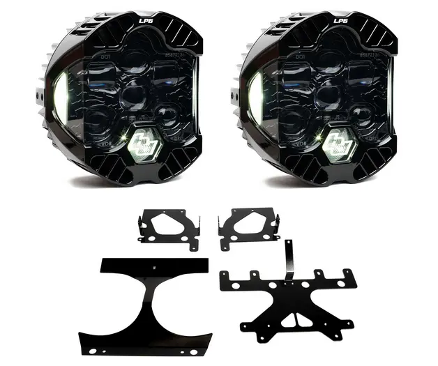 Baja Designs Dot Lp6 Led Headlight Kit - 2015-2024 Harley Davidson Road Glide 1